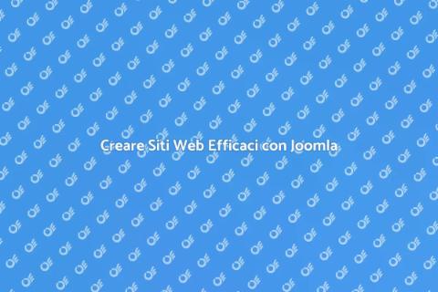 Programmare un Sito Web in Joomla