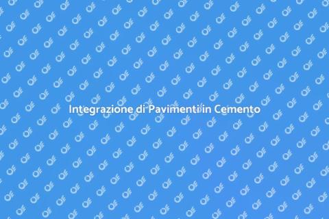Pavimento in Cemento: Integrazioni Magiche
