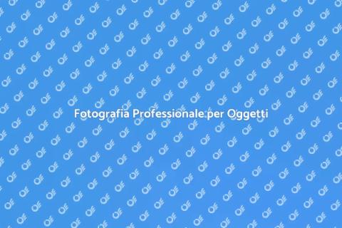 Assumere un Fotografo per Oggetti
