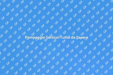 Pompaggio Settico: Guida Completa