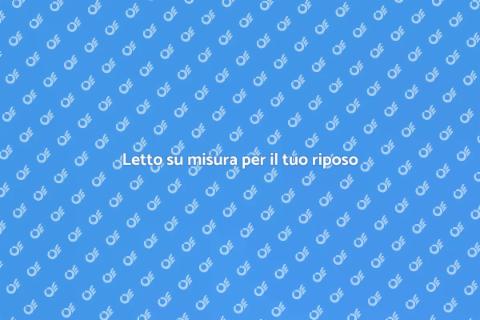Letto a due piazze su misura