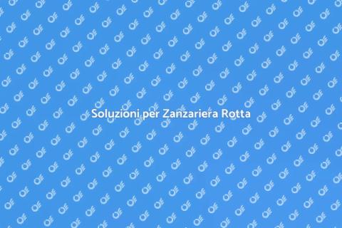 Riparare Zanzariera Rotta Facile