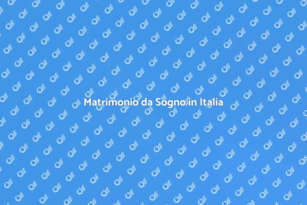 Sposarsi in Italia: La Magia dell'Amore