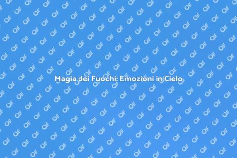 Esperienza Pirotecnica Artistica