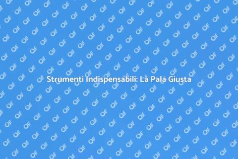 Pala per Rimozione Terriccio Essenziale