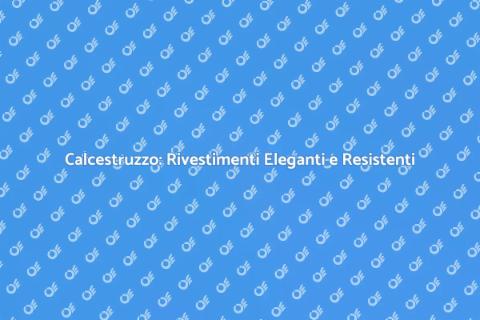 Rivestimenti in Calcestruzzo di Design