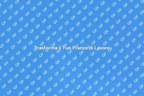 Cuoco a Domicilio per Pranzo di Lavoro