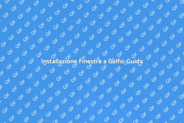 Finestre a Golfo: Estetica e Funzionalità