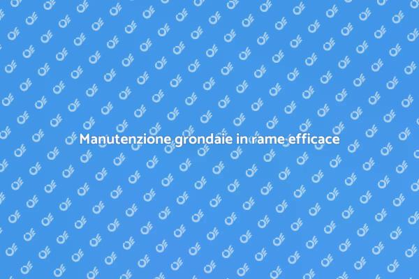 Come evitare la corrosione delle grondaie