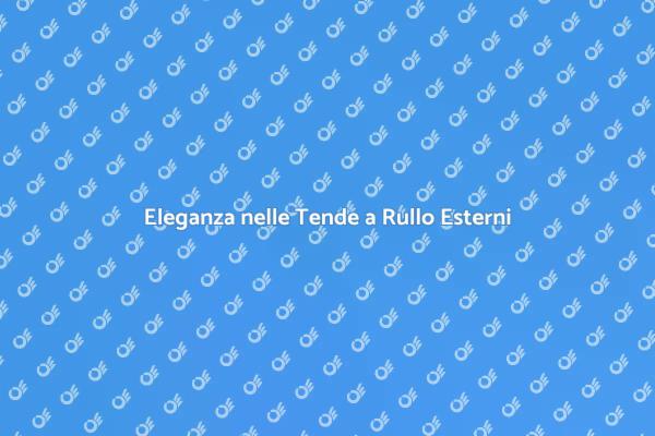Trasforma il Tuo Spazio con Tende a Rullo