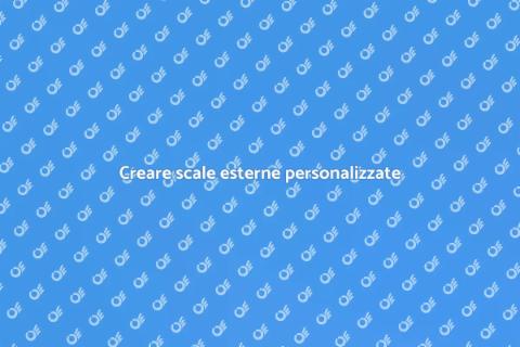 Scale esterne su misura: design e funzionalità