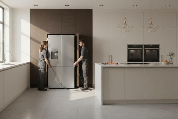 Installare un frigorifero in cucina