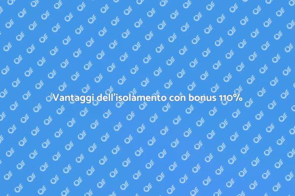 Isolamento pavimento e bonus 110%