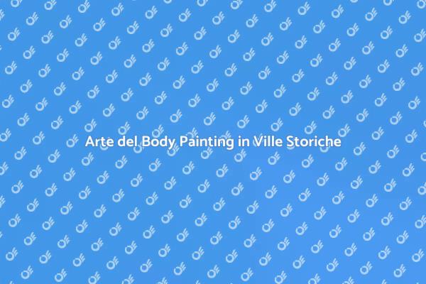 Body Painting: Arte per Eventi Speciali