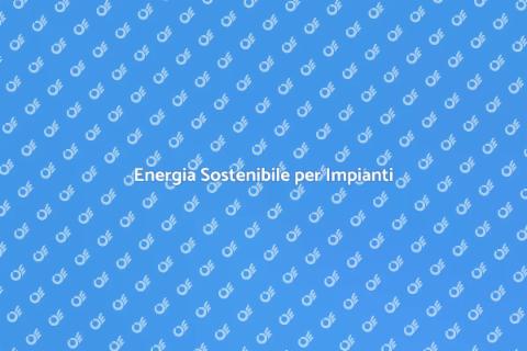 Supervisione Energetica negli Impianti