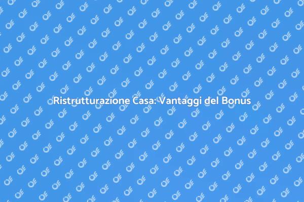 Ristrutturare Casa: Scopri il Bonus 110