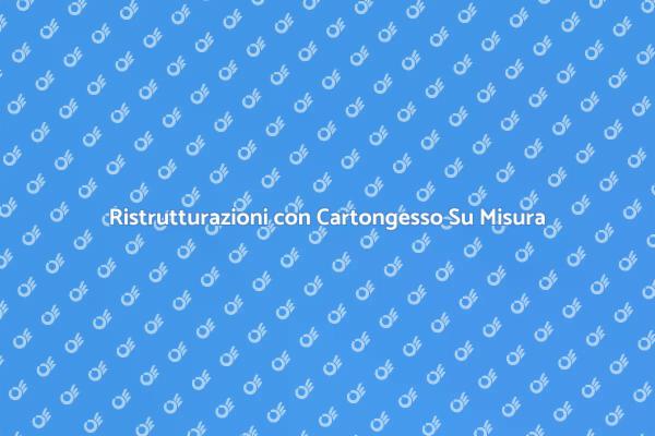 Cartongesso: Soluzione Flessibile per Interni