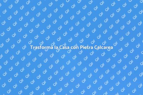 Pavimento in Pietra Calcarea Elegante
