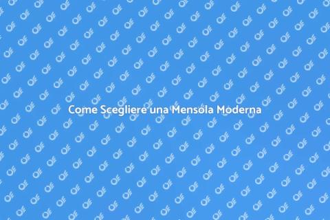 Mensola Moderna per il Tuo Salotto