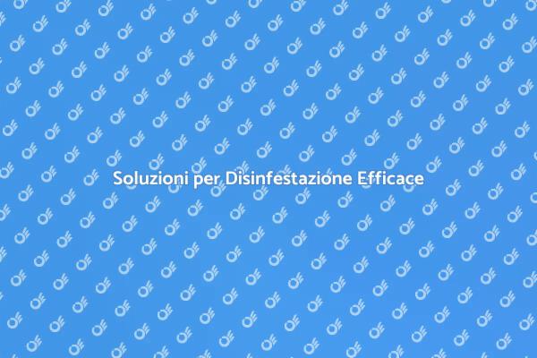 Disinfestazione per Ambienti Sani