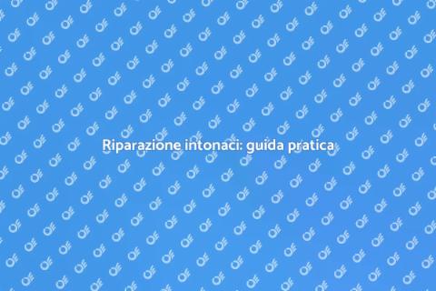 Riparazione intonaci: valorizza casa