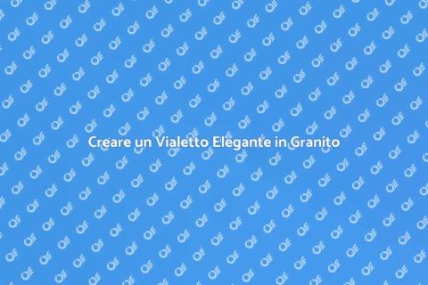 Vialetto in Granito Sbriciolato
