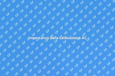 Calibrazione impianto condizionamento