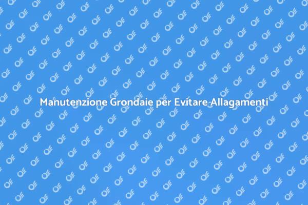 Protezione Grondaie: Evita Allagamenti