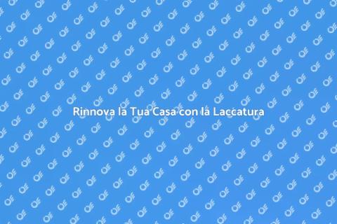 Laccatura Mobili Moderni: Trasforma Casa