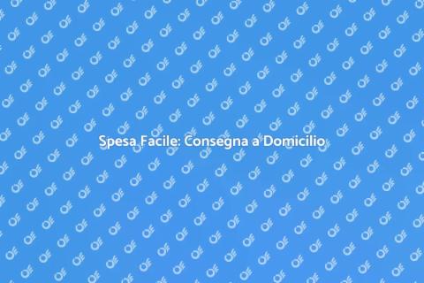Consegna Generi Alimentari a Domicilio