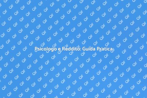 Andare dallo Psicologo e Reddito