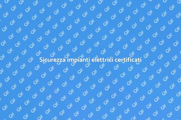 Certificazione per la sicurezza elettrica