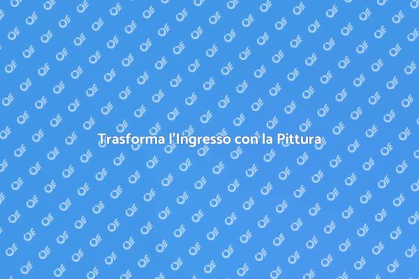 Pitturare l'Ingresso: Accoglienza e Stile
