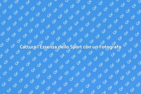 Fotografo Sportivo per Eventi Unici