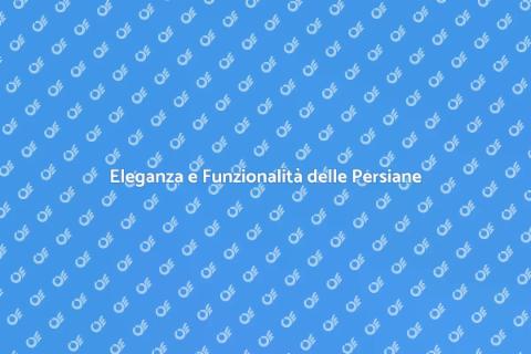 Persiane in Legno di Alta Qualità
