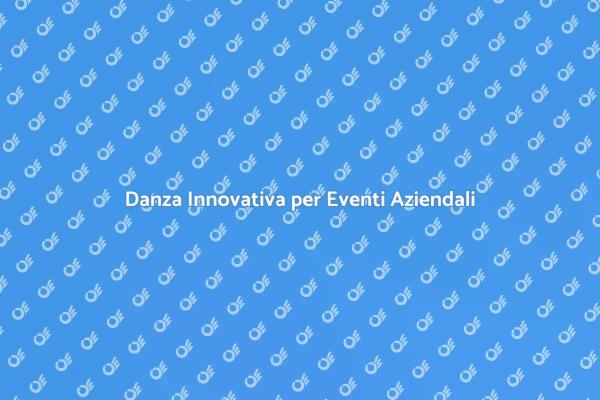 Magia della Danza nei Tuoi Eventi