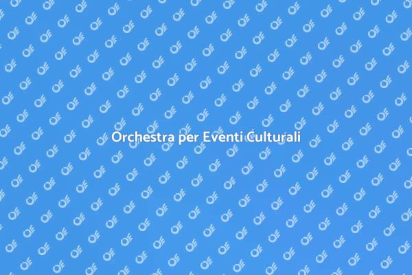 Trasforma il Tuo Evento con un'Orchestra