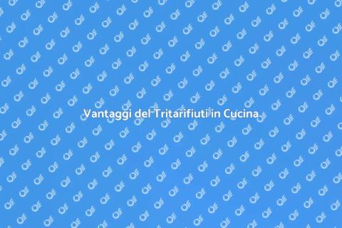 Installare un Tritarifiuti in Cucina