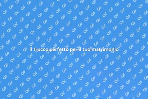 Trucco sofisticato per cerimonie nuziali