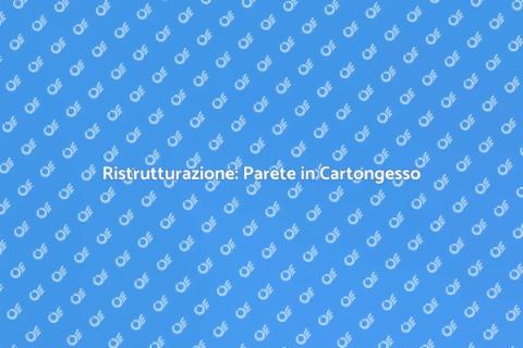 Parete in Cartongesso: Finitura Liscia