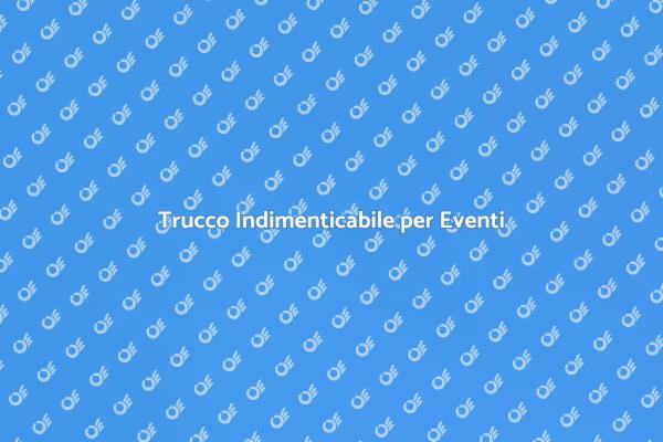 Il Segreto del Trucco Perfetto