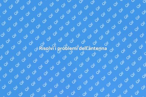 Assistenza per problemi antenna