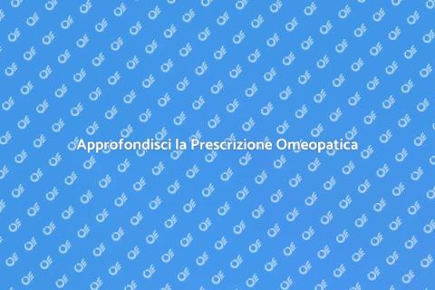 Corso di Prescrizione Omeopatica