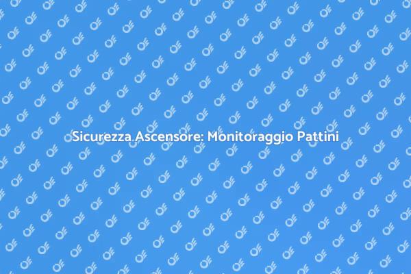 Importanza del Monitoraggio Pattini Ascensore