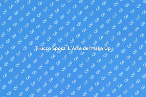 Make Up Artist per il Matrimonio