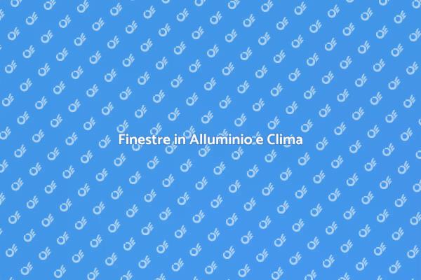 Finestre in Alluminio e Sostenibilità