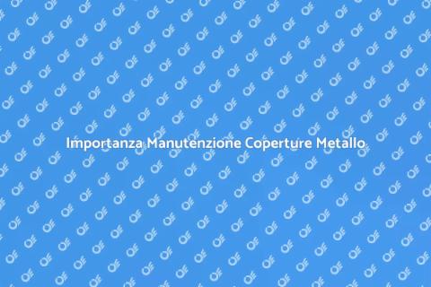 Manutenzione Coperture Industriali