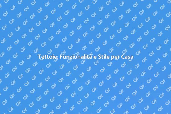 Tettoie: Protezione e Design per Casa