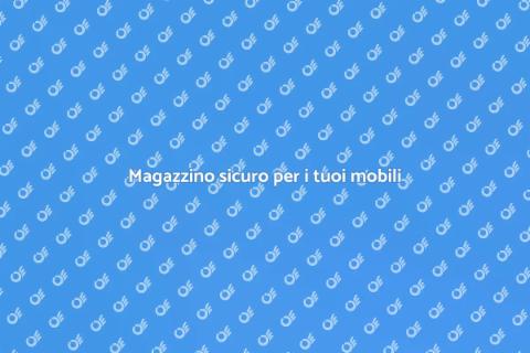 Mobili in magazzino sicuro e accessibile