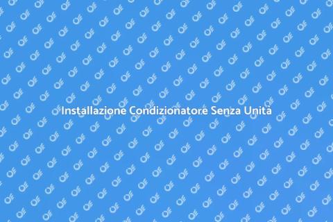 Condizionatore senza unità esterna